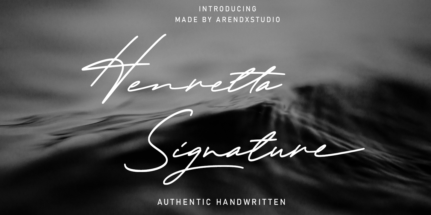 Fuente Henretta Signature